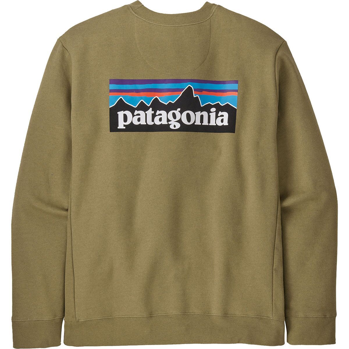 Patagonia Logo Uprisal Crew Sweatshirt Moray Khaki, XL