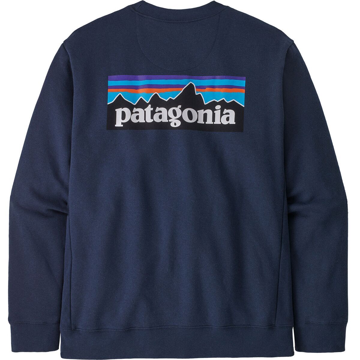 Image of Patagonia Logo Uprisal Crew Sweatshirt New Navy, L