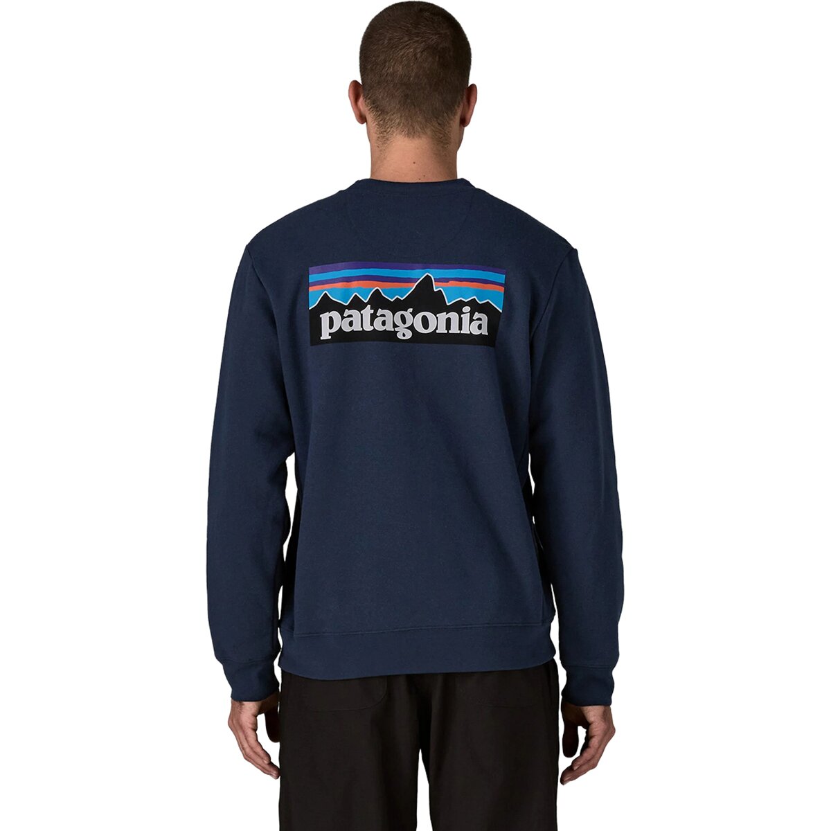 Patagonia Patagonia Logo Uprisal Crew Sweatshirt New Navy, XL