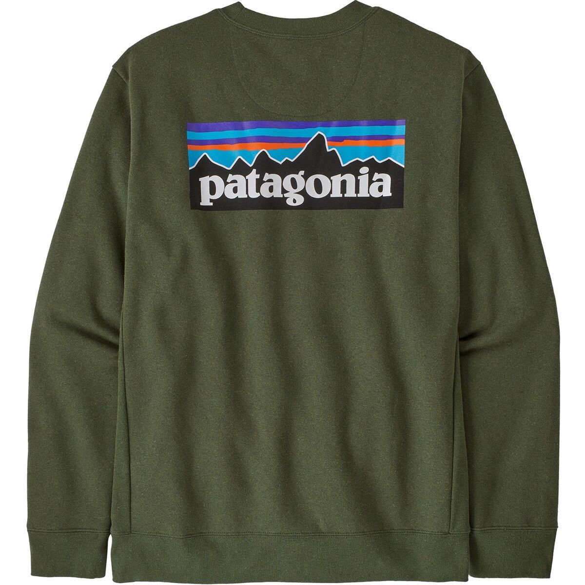 Image of Patagonia Logo Uprisal Crew Sweatshirt Torrey Pine Green, XL