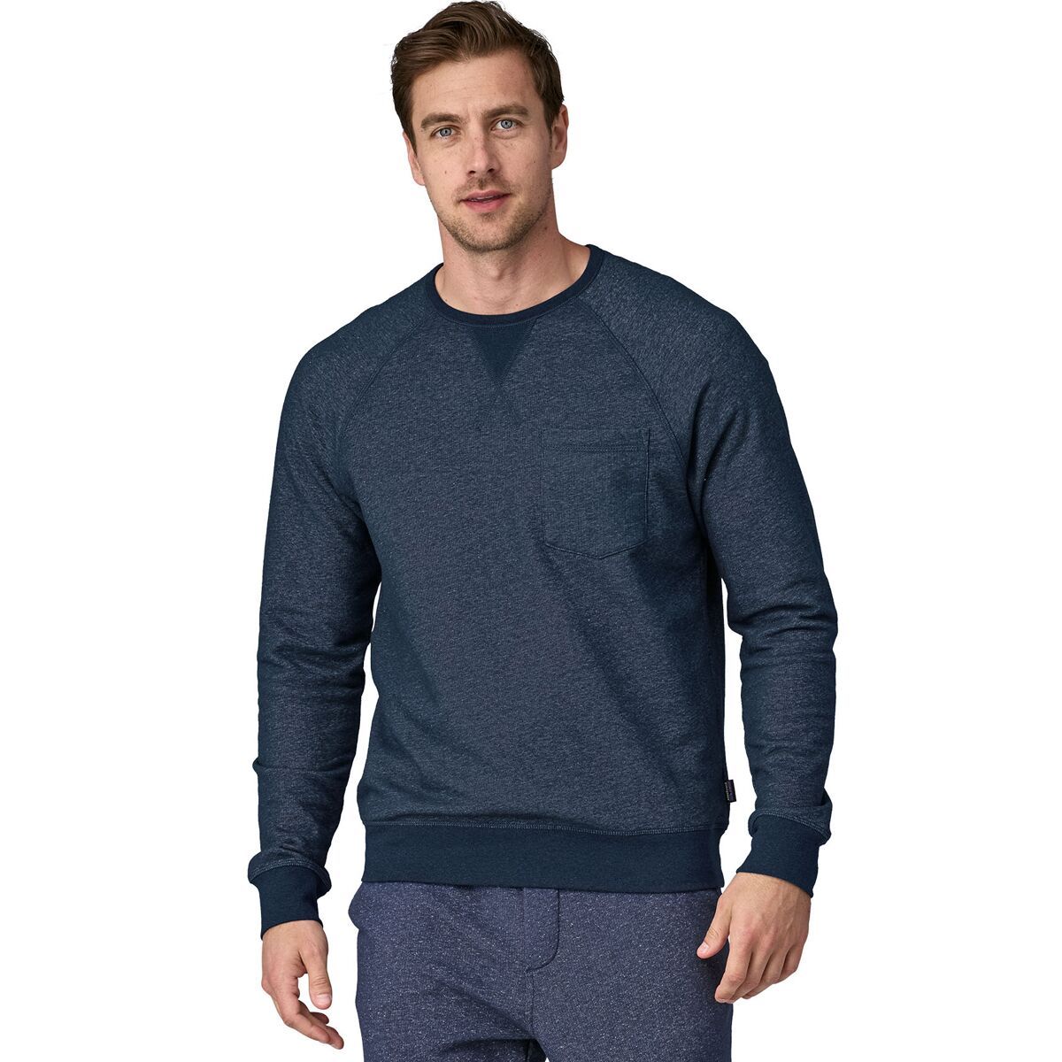 Patagonia Mahnya Fleece Crewneck Sweater - Men's New Navy, L