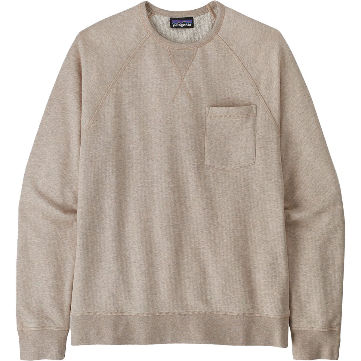 Patagonia Mahnya Fleece Crewneck Sweater - Men's Pumice, XL