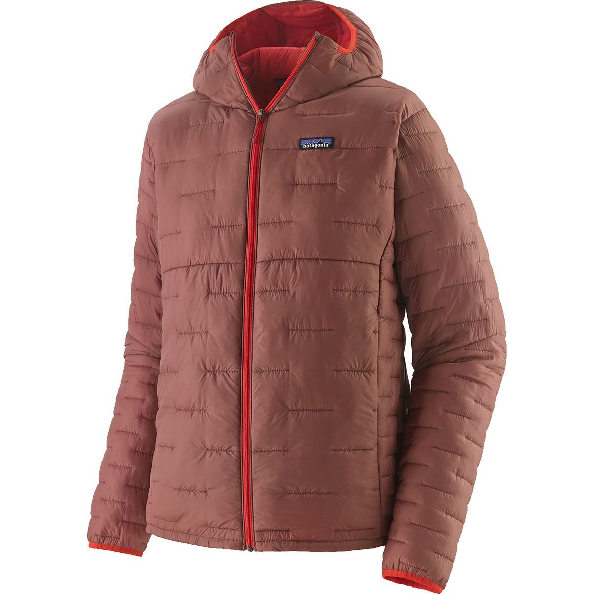 Image of Patagonia Micro Puff Hooded Insulated Jacket - Men's Dried Vanilla, S