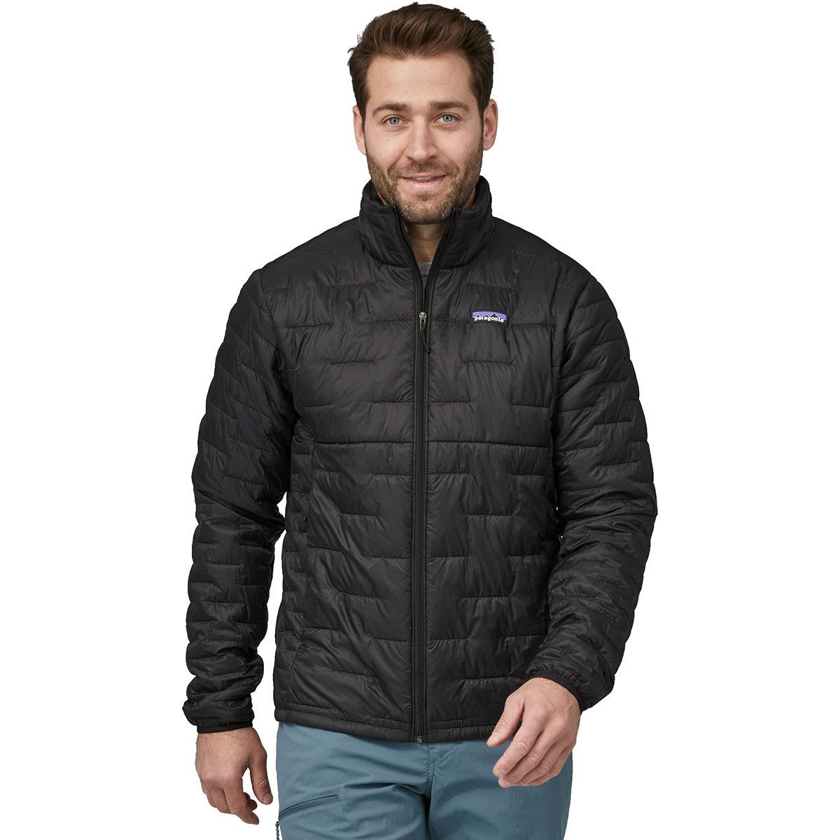 Image of Patagonia Micro Puff Insulated Jacket - Men's Black, M