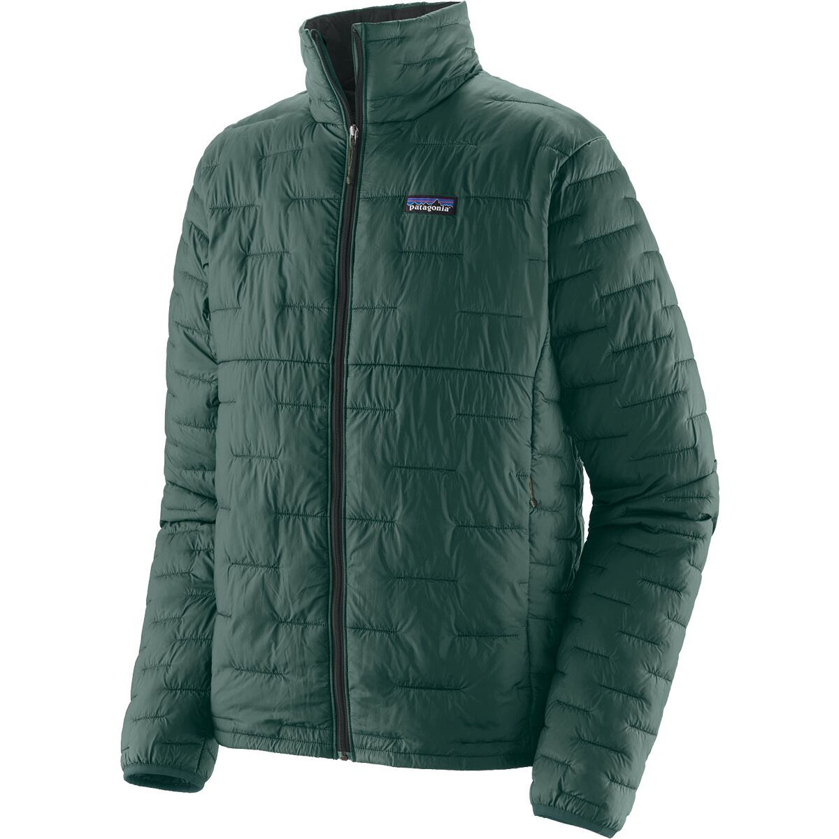 Image of Patagonia Micro Puff Insulated Jacket - Men's Cascade Green, XXL