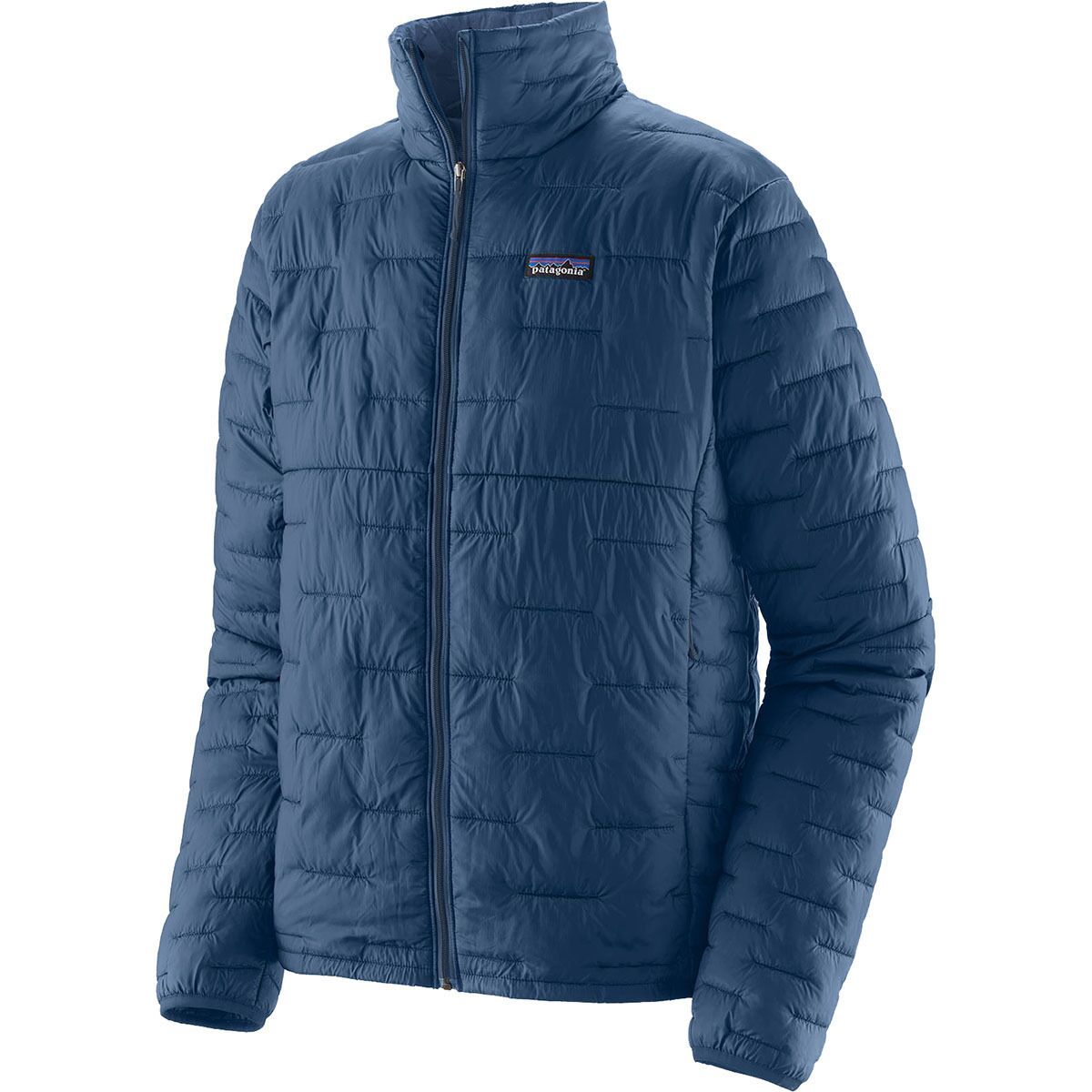 Image of Patagonia Micro Puff Insulated Jacket - Men's Clement Blue, M