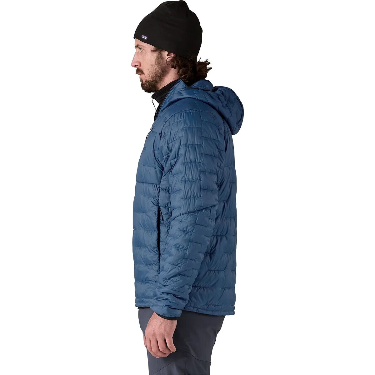 Image of Patagonia Micro Puff Insulated Jacket - Men's Clement Blue, XXL