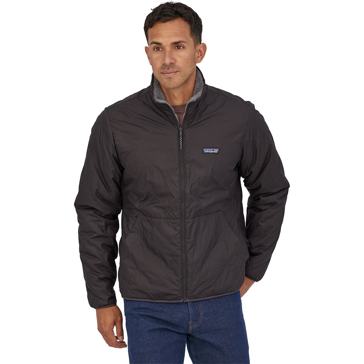 Patagonia Patagonia Reversible Woolyester Pile Jacket - Men's Ink Black, L