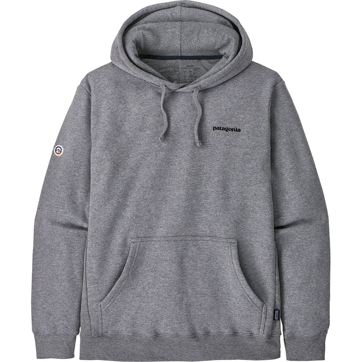 Image of Patagonia Roy Icon Uprisal Hoodie Gravel Heather, S