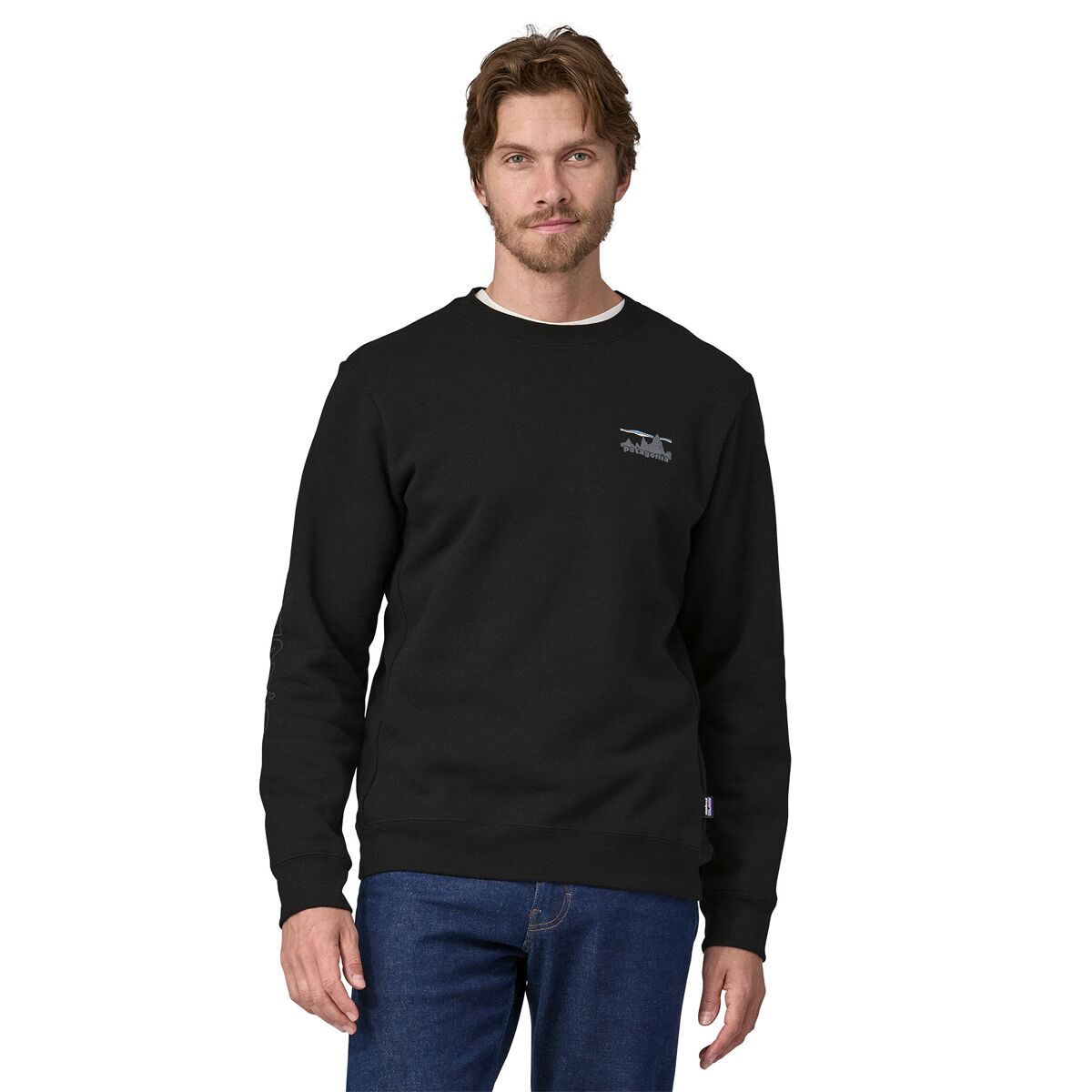 Patagonia Patagonia Skyline Uprisal Crew Sweatshirt Ink Black, S