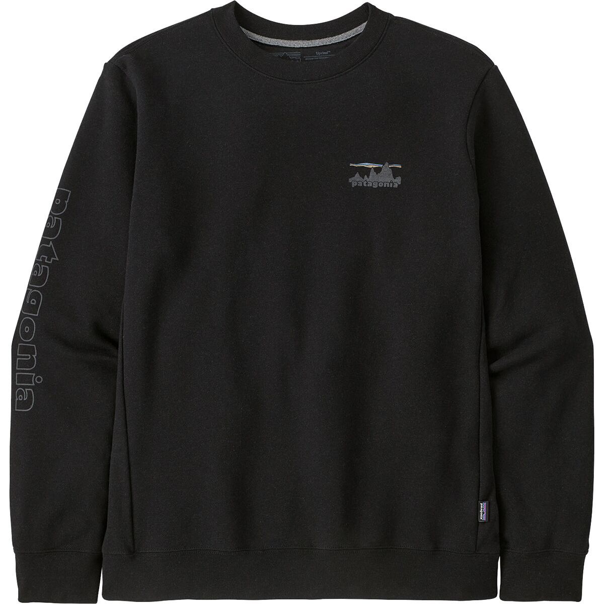 Image of Patagonia Skyline Uprisal Crew Sweatshirt Ink Black, L