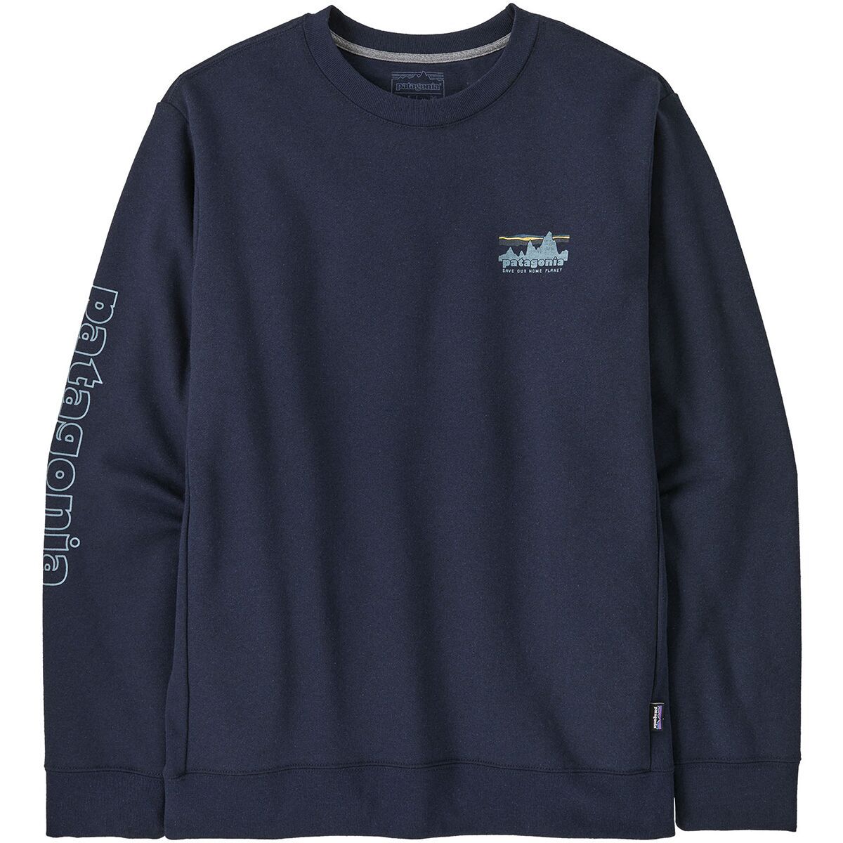 Image of Patagonia Skyline Uprisal Crew Sweatshirt New Navy, XL