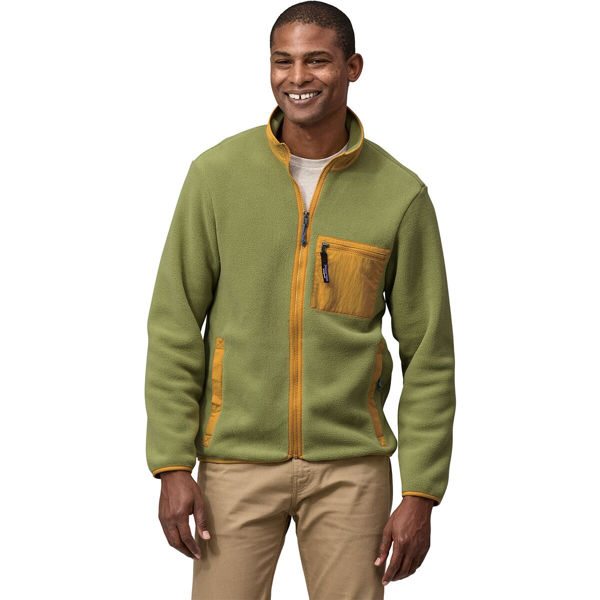 Mens Patagonia Classic Synchilla Fleece (northern green)