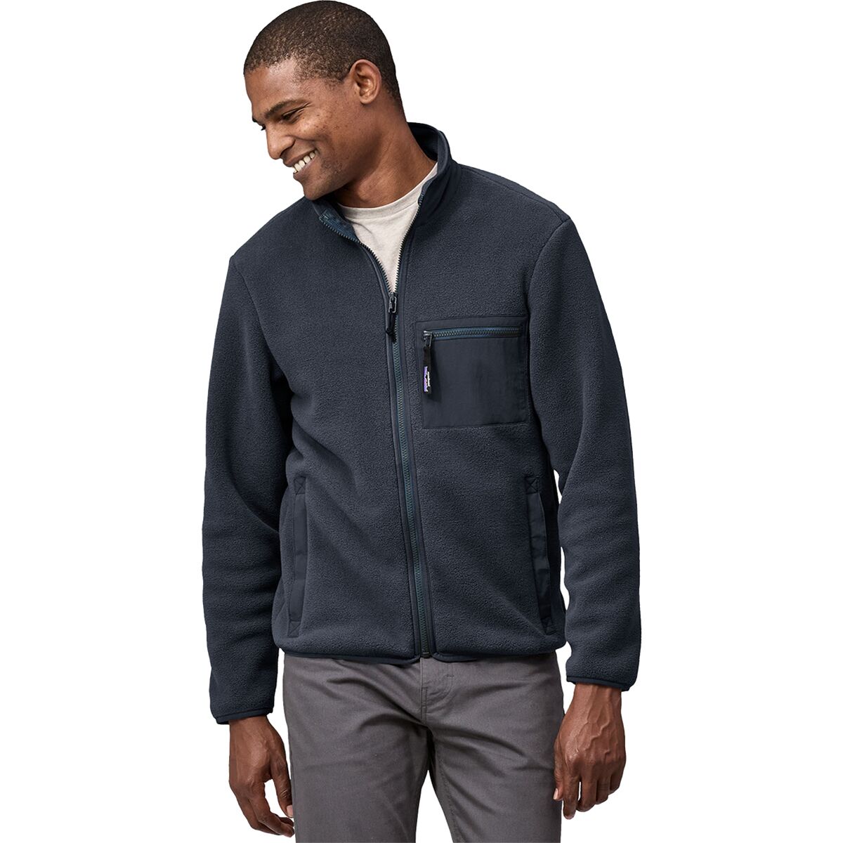 Patagonia Patagonia Classic Synchilla Fleece Jacket - Men's Black, XXL