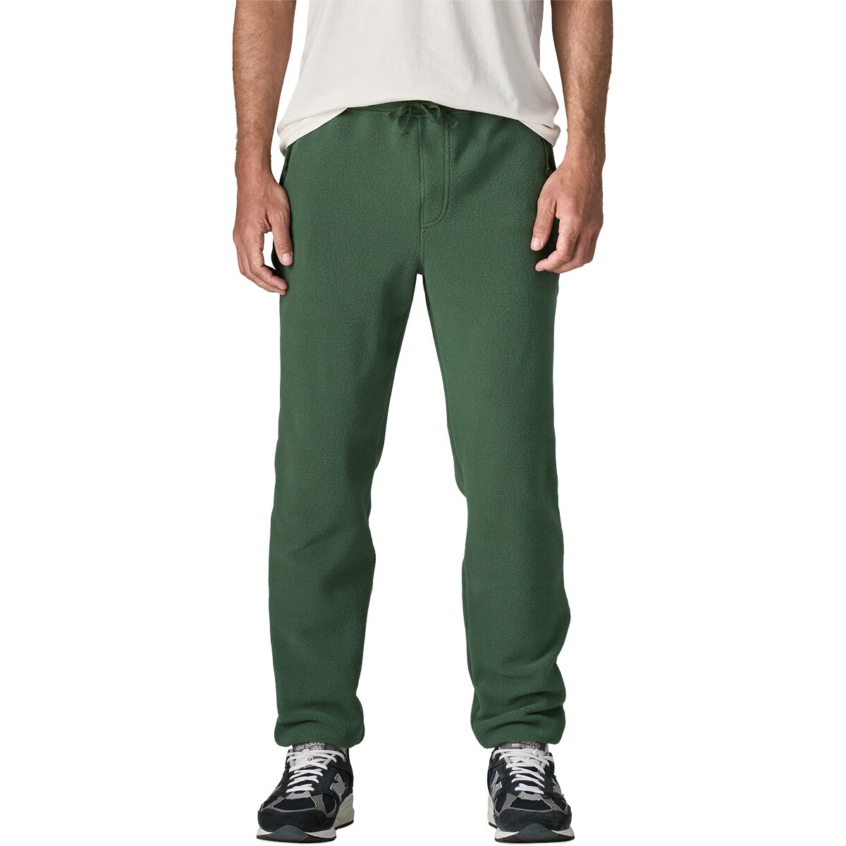 Image of Patagonia Synchilla Fleece Pant - Men's Canopy Green, S