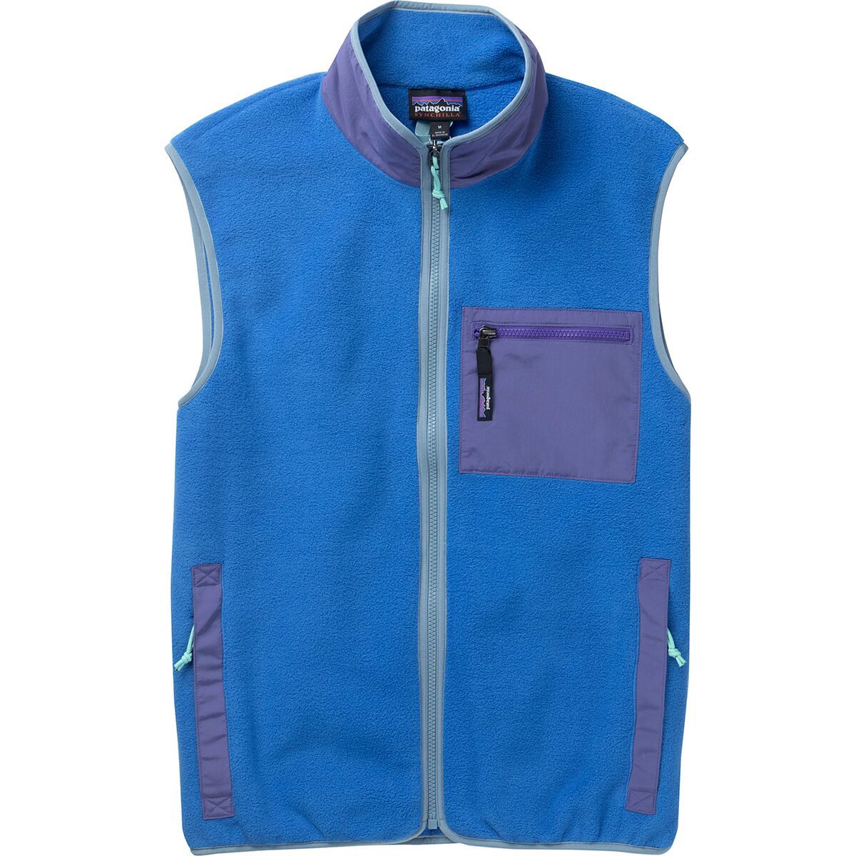 Patagonia Classic Synchilla Fleece Vest - Men's Bayou Blue, 3XL