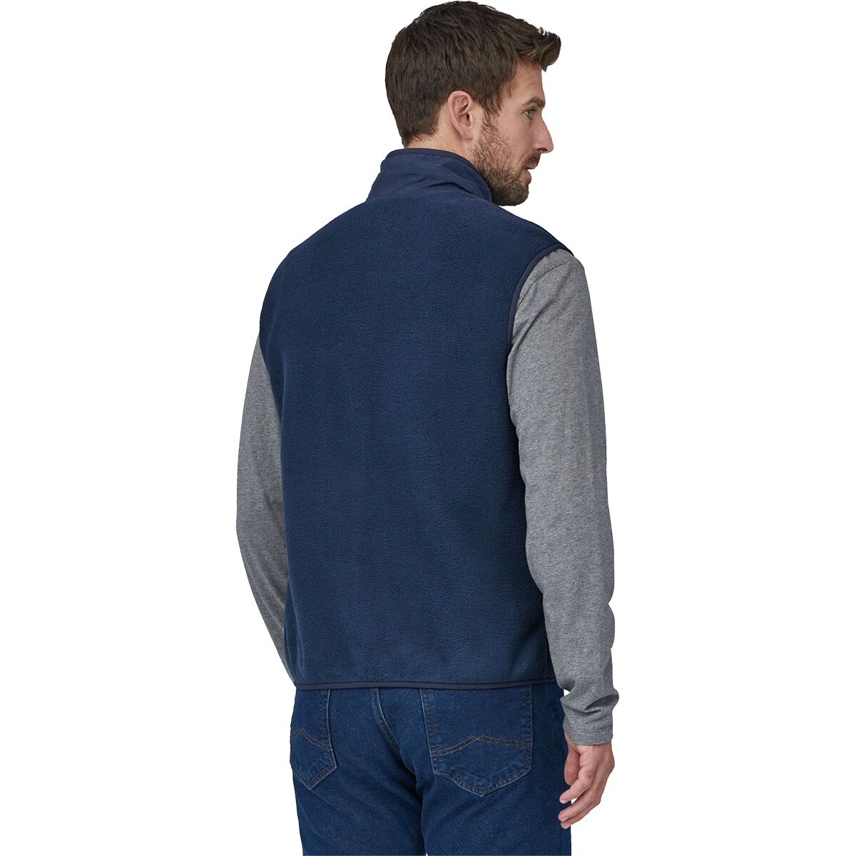 Patagonia men's classic synchilla vest deals