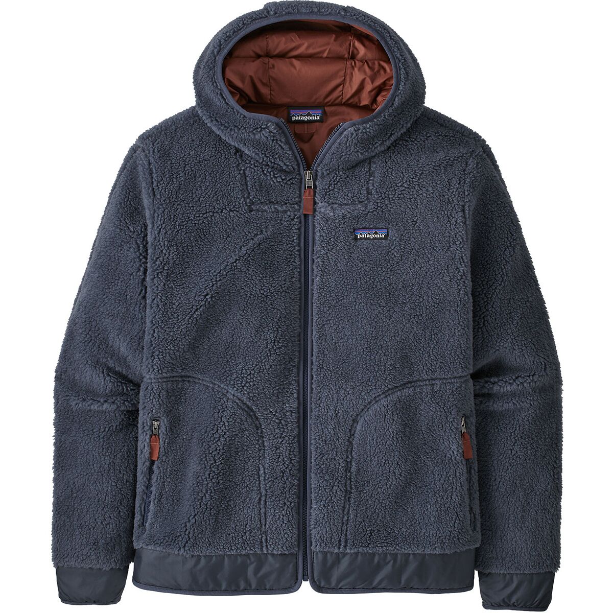 Men's woolyester top pile jacket
