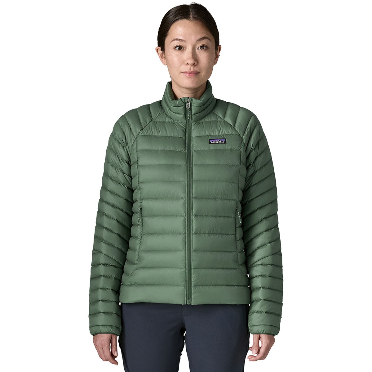 Image of Patagonia Down Sweater Jacket - Women's Canopy Green, XL
