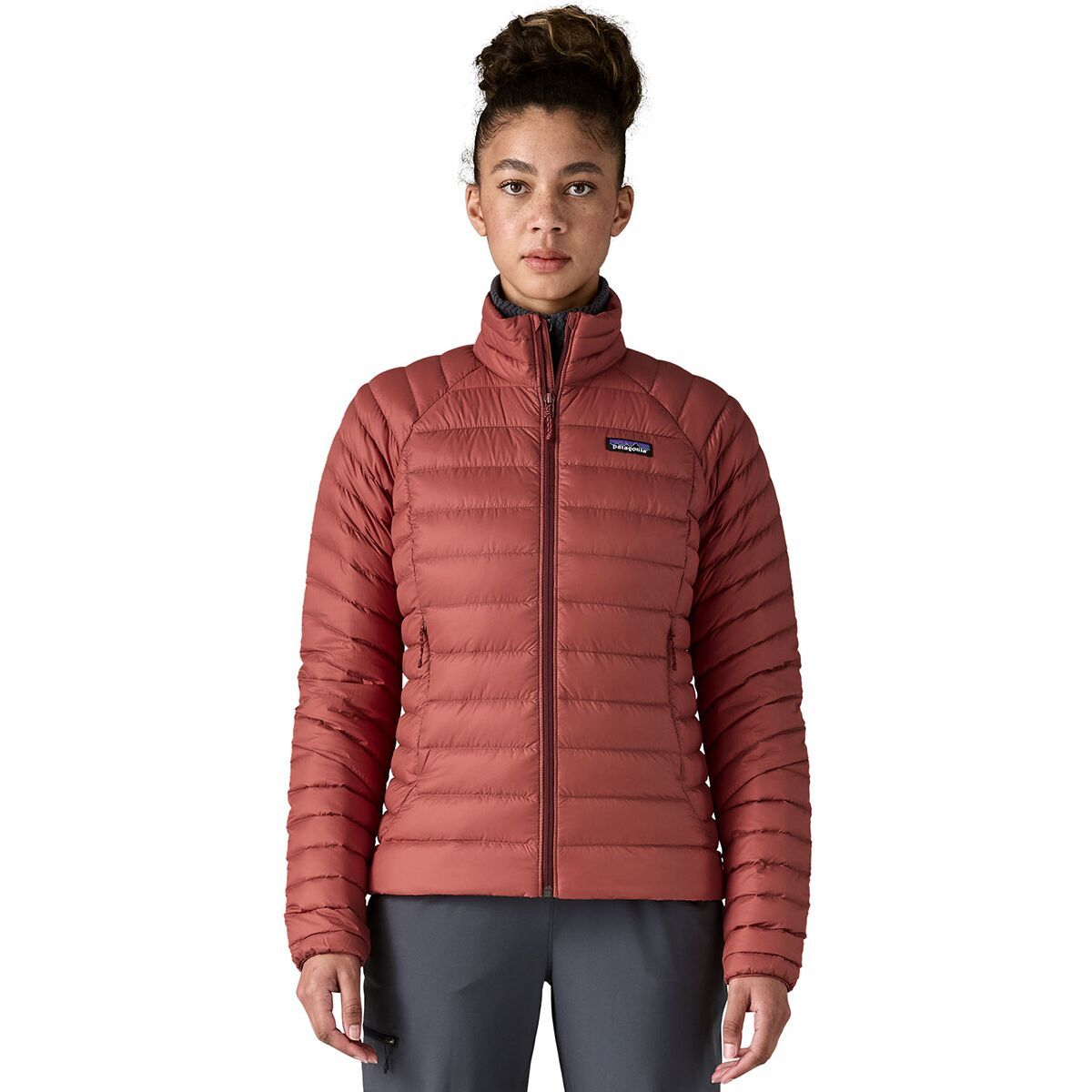 Image of Patagonia Down Sweater Jacket - Women's Potters Red, S