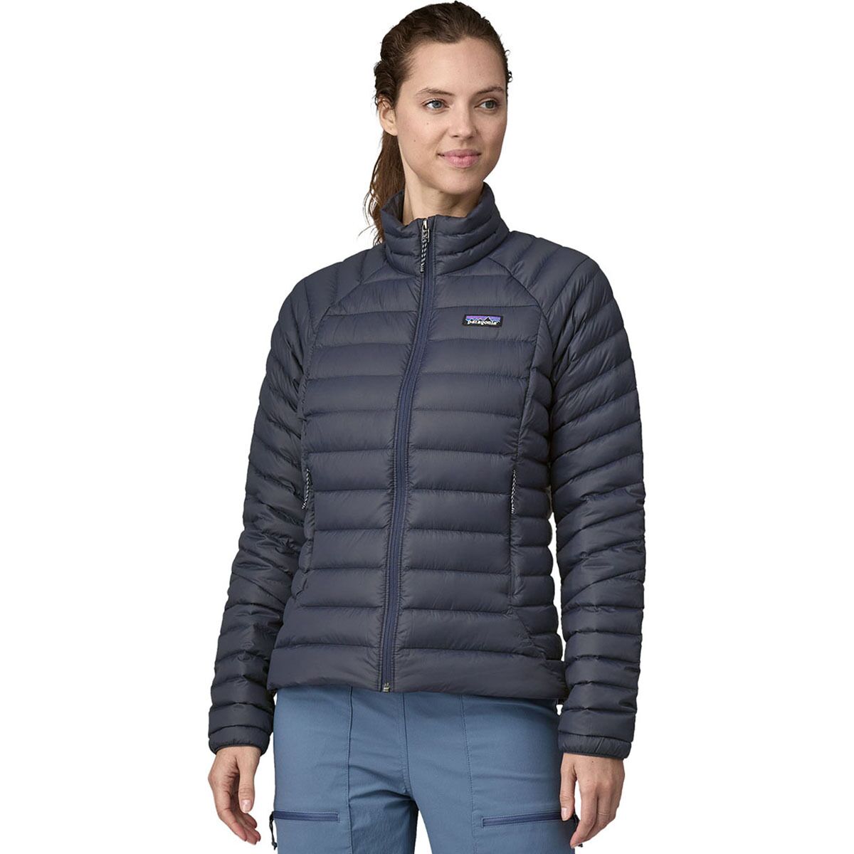 Image of Patagonia Down Sweater Jacket - Women's Smolder Blue, M