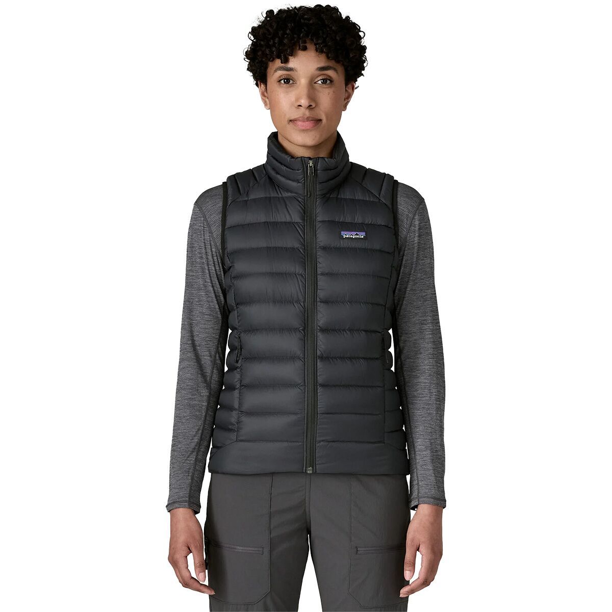 Image of Patagonia Down Sweater Vest - Women's Black, XL