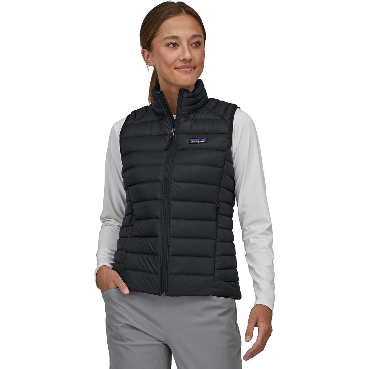 Image of Patagonia Down Sweater Vest - Women's Black, XS