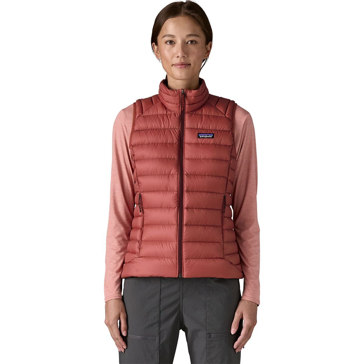Image of Patagonia Down Sweater Vest - Women's Potters Red, L