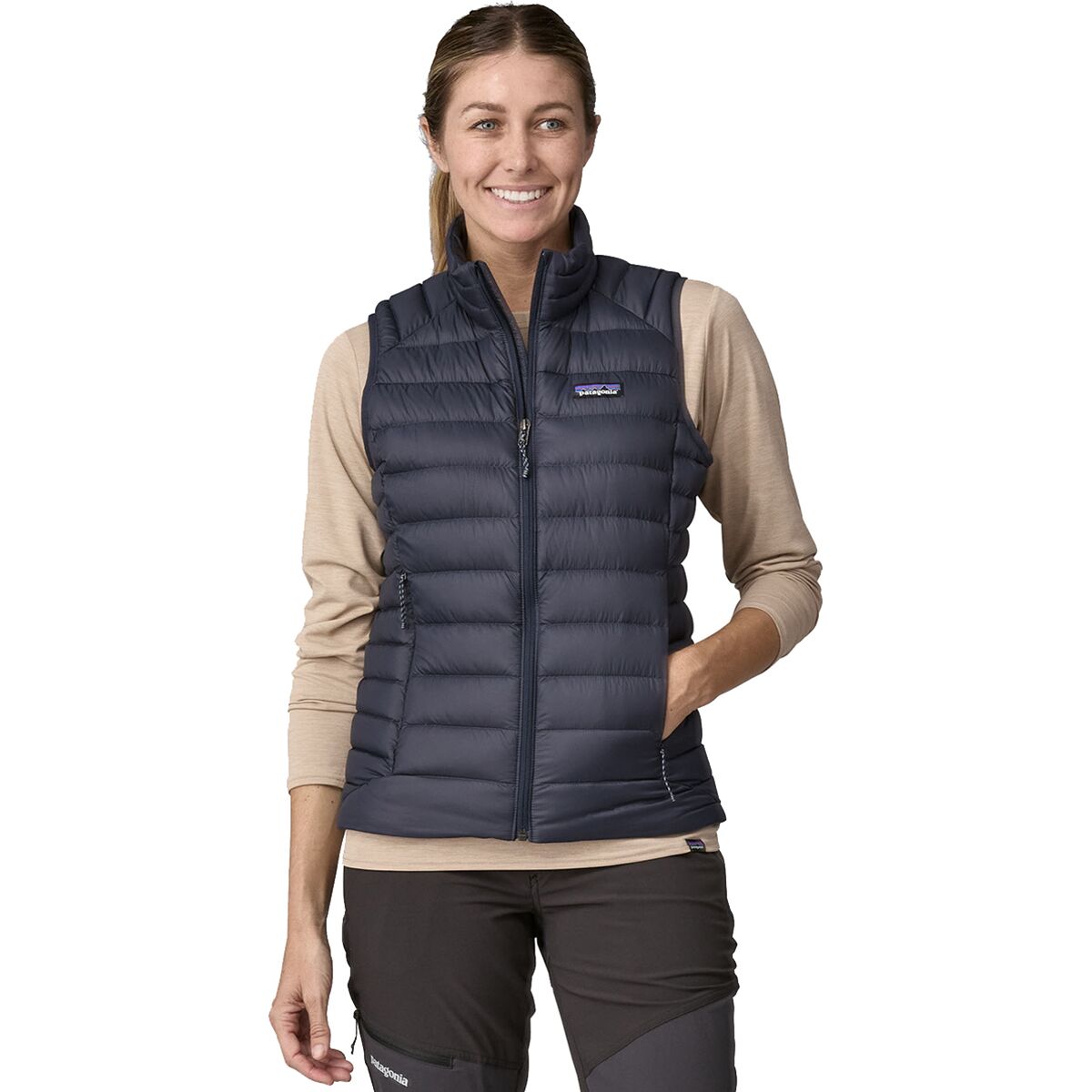 Image of Patagonia Down Sweater Vest - Women's Smolder Blue, M