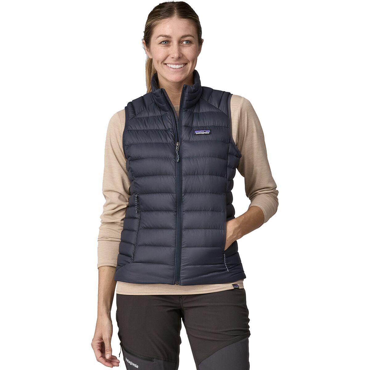 Image of Patagonia Down Sweater Vest - Women's Smolder Blue, L