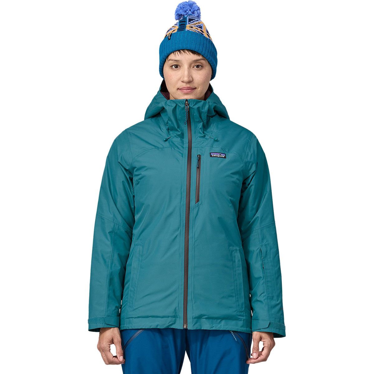 Patagonia Insulated Powder Town Jacket - Women's Belay Blue