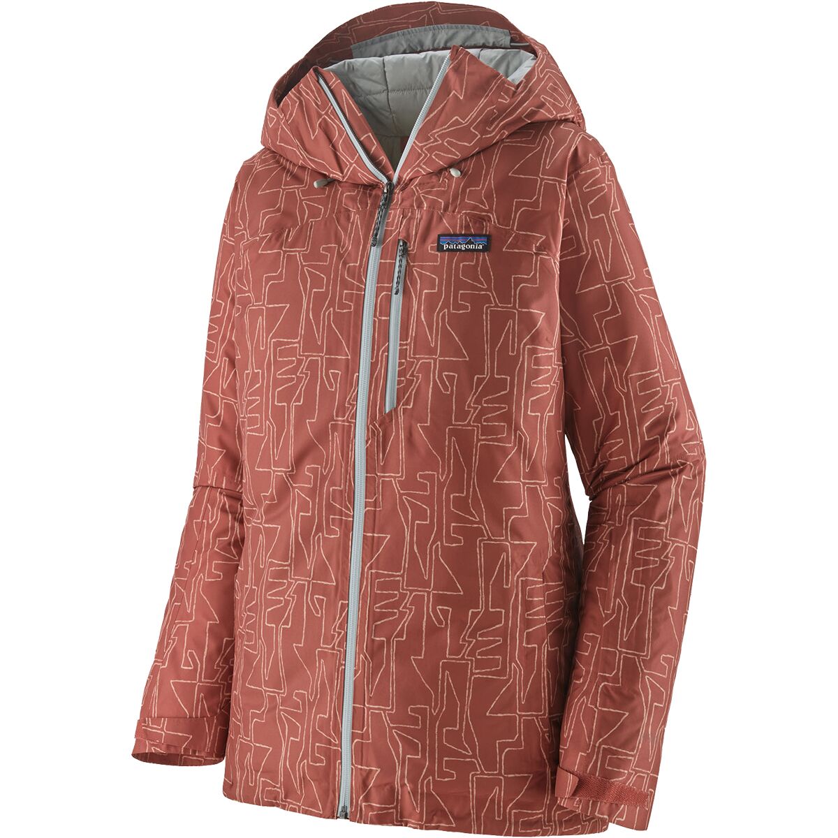Patagonia Insulated Powder Town Jacket - Women's Passage/Burl Red