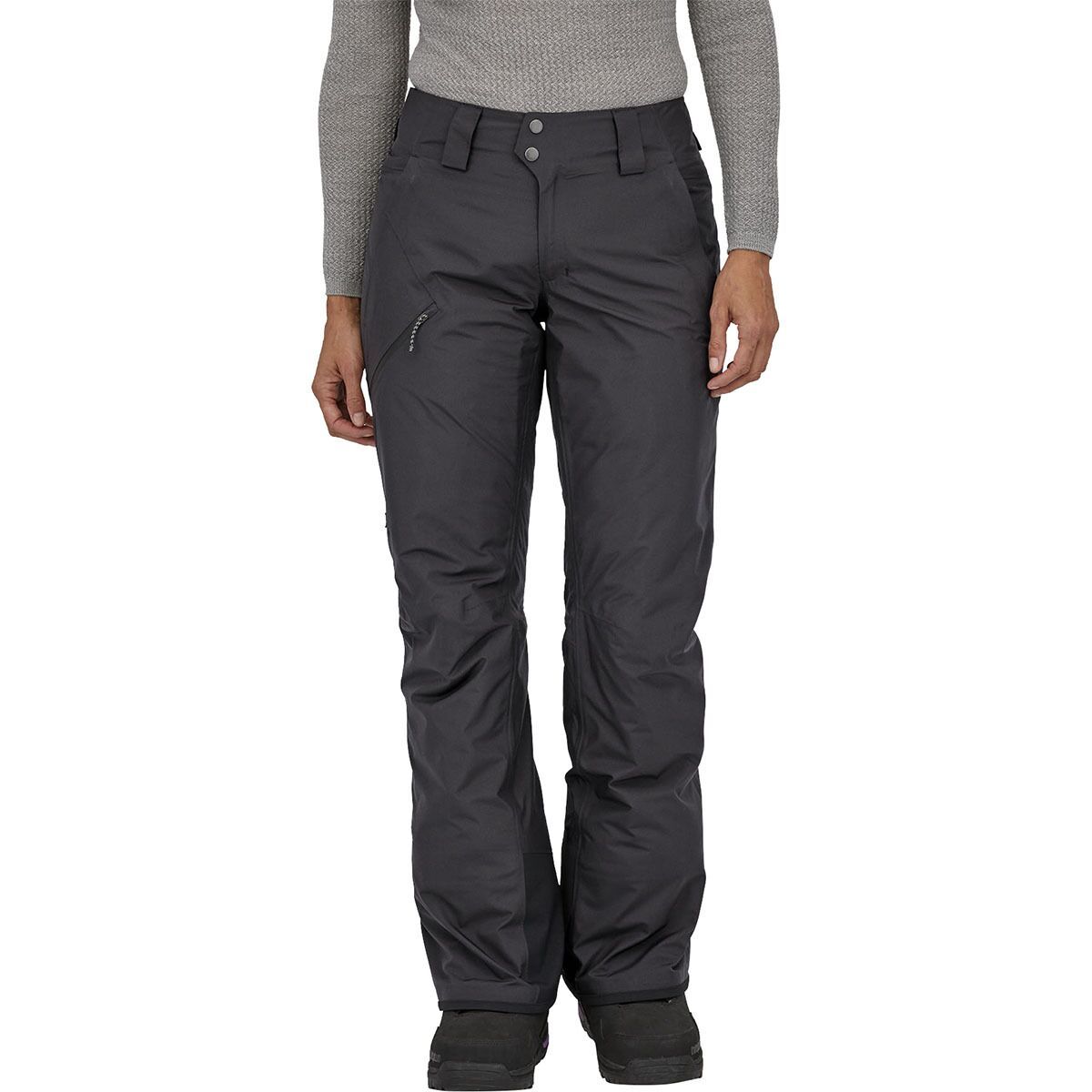 Patagonia Insulated Powder Town Pant - Women's Black, XL/Reg