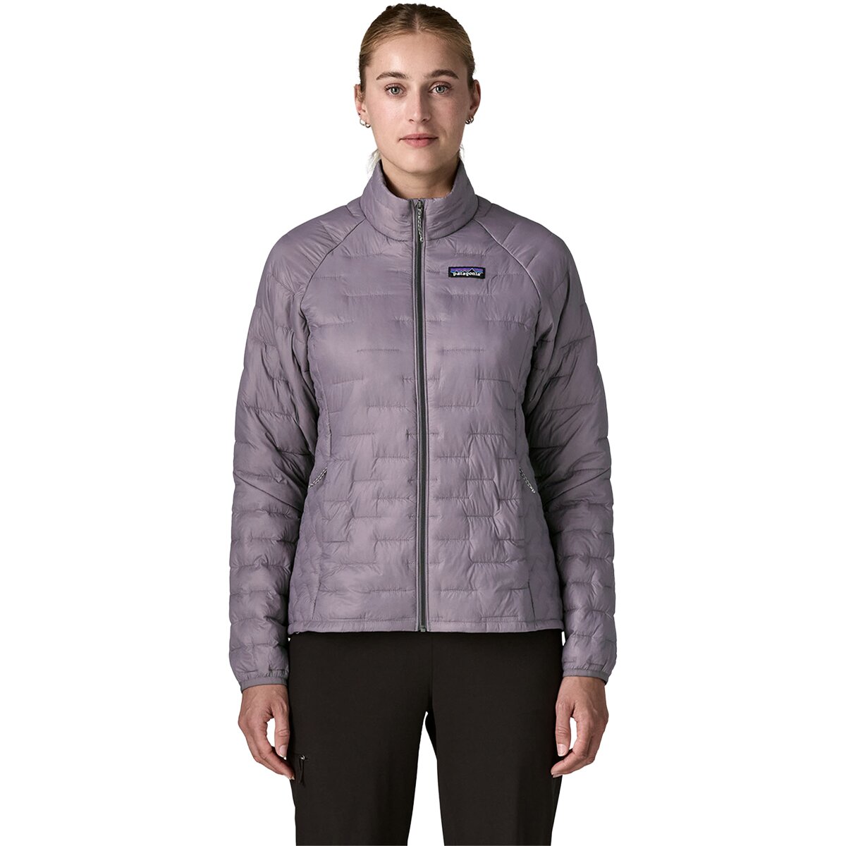 Image of Patagonia Micro Puff Insulated Jacket - Women's May Grey, L