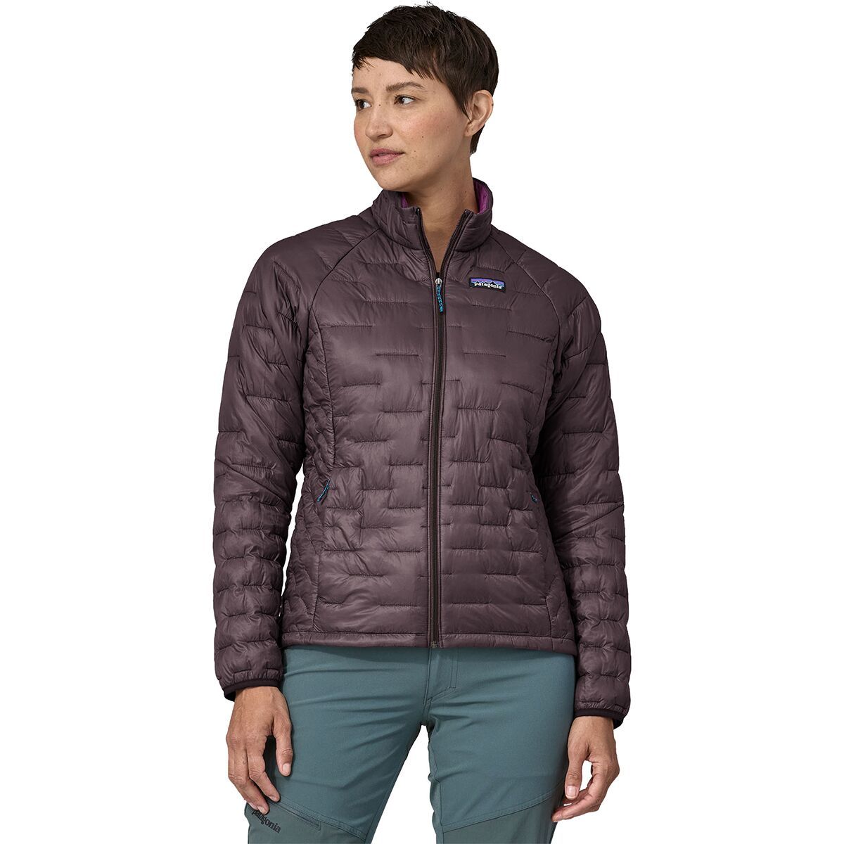 Patagonia Micro Puff Insulated Jacket - Women's Obsidian Plum, L