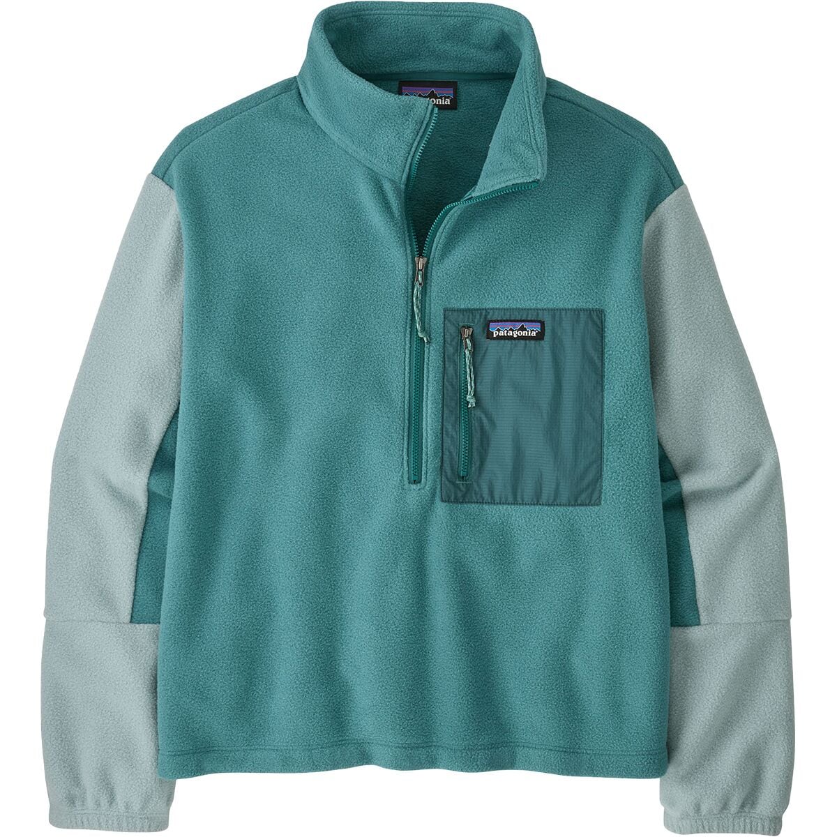 Image of Patagonia Microdini Half-Zip Fleece - Women's Wetland Blue, M