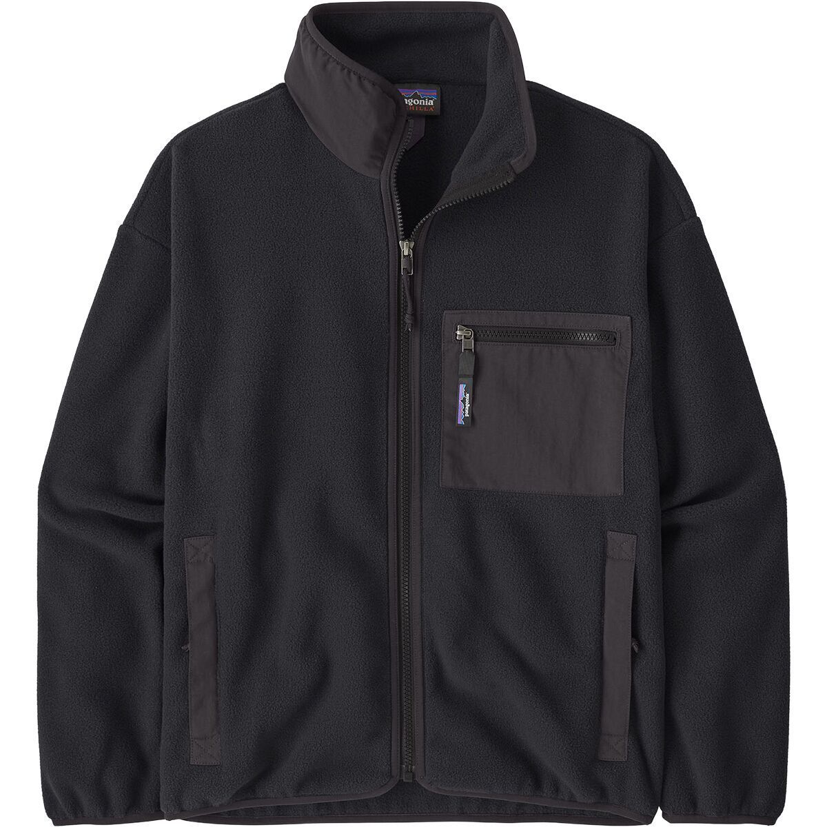 Image of Patagonia Synchilla Jacket - Women's Black Solid, XL