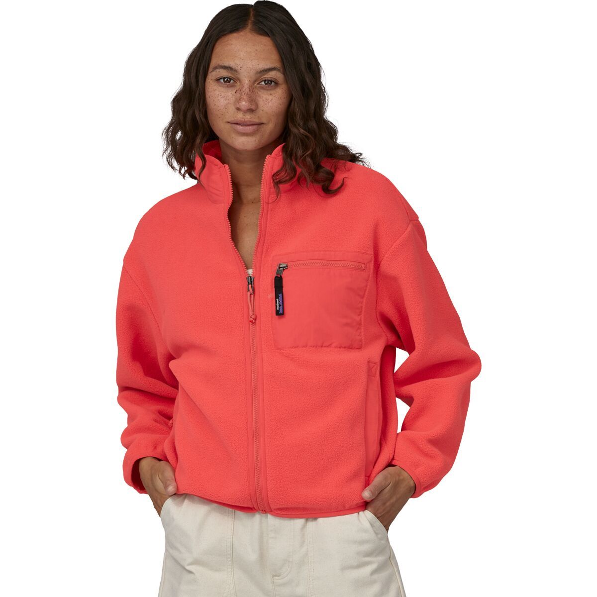 Patagonia Synchilla Jacket - Women's Coral, S