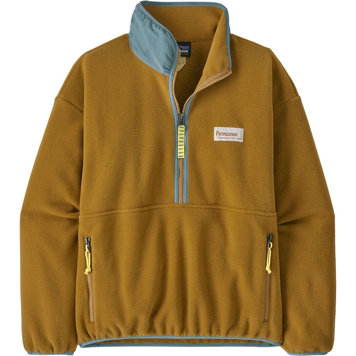 Image of Patagonia Synchilla Marsupial Fleece Pullover Jacket - Women's Bobcat Brown, XS