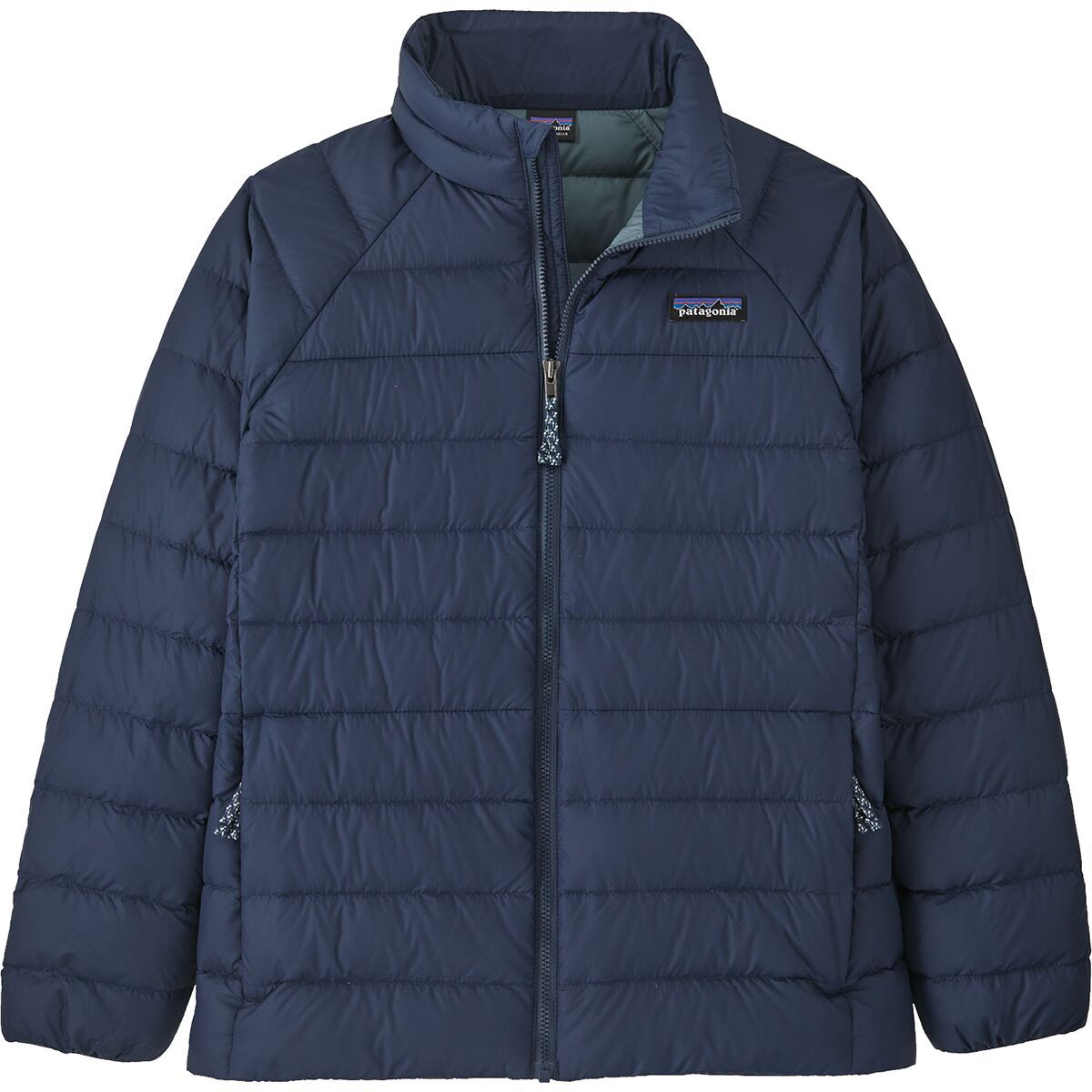 Image of Patagonia Down Sweater Jacket - Kids' New Navy, L