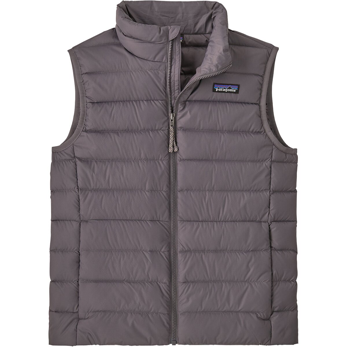 Image of Patagonia Down Sweater Vest - Kids' May Grey, M
