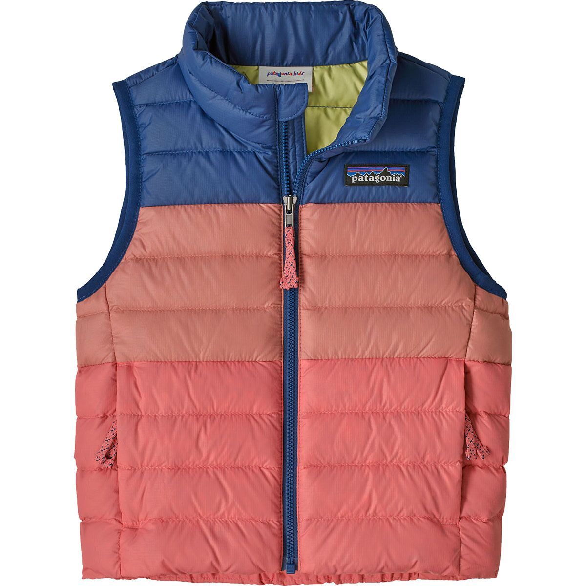Image of Patagonia Down Sweater Vest - Toddlers' Clement Blue, 3T