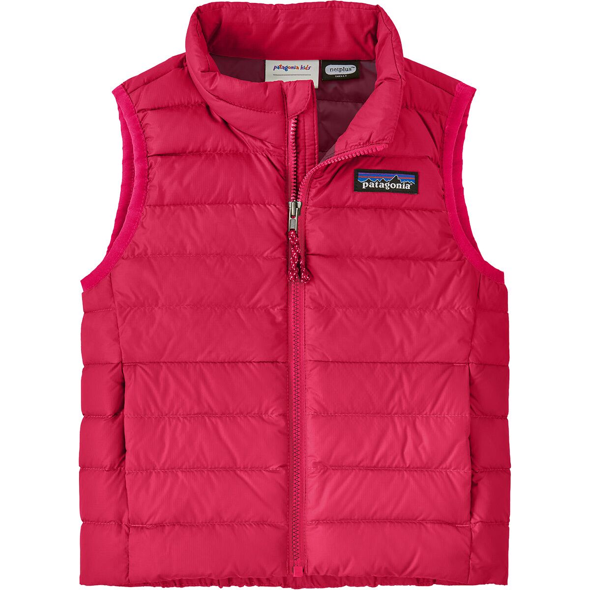 Image of Patagonia Down Sweater Vest - Toddlers' Punchy Pink, 3T