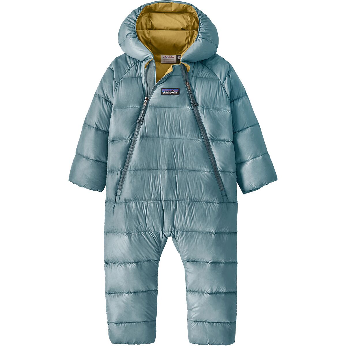 Image of Patagonia Hi-Loft Down Sweater Bunting - Infants' Blue Sage, 24M