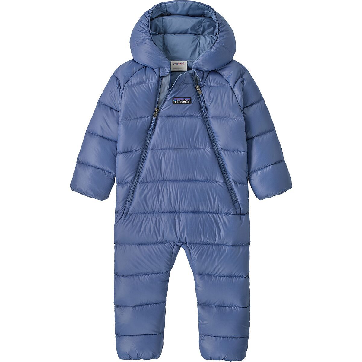 Image of Patagonia Hi-Loft Down Sweater Bunting - Infants' Current Blue, 3M