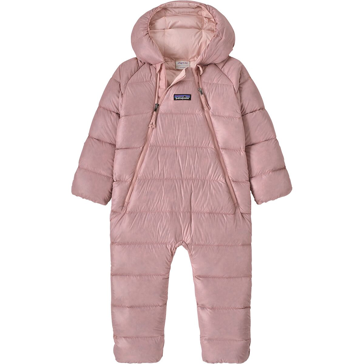 Image of Patagonia Hi-Loft Down Sweater Bunting - Infants' Fuzzy Mauve, 0M