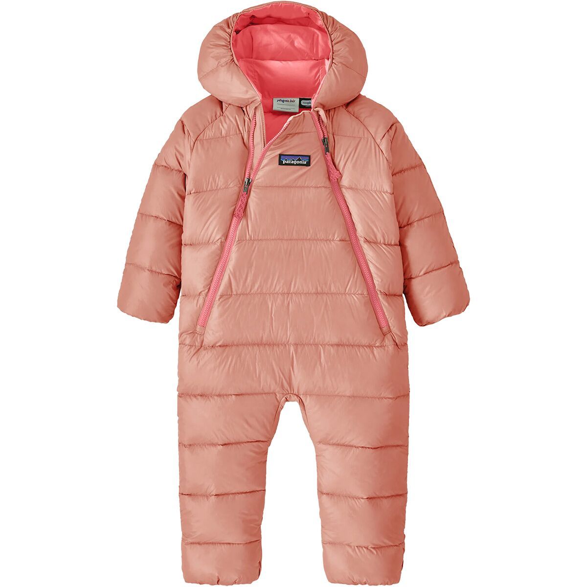Image of Patagonia Hi-Loft Down Sweater Bunting - Infants' Moment Pink, 6M