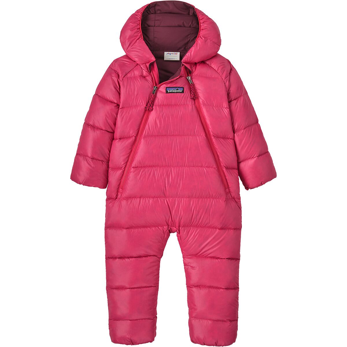 Image of Patagonia Hi-Loft Down Sweater Bunting - Infants' Punchy Pink, 24M