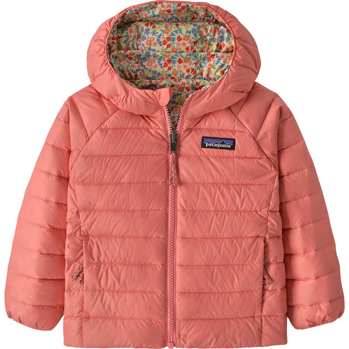Patagonia Patagonia Reversible Down Sweater Hoodie - Toddlers' Tiny World: Lichen Green, 5T