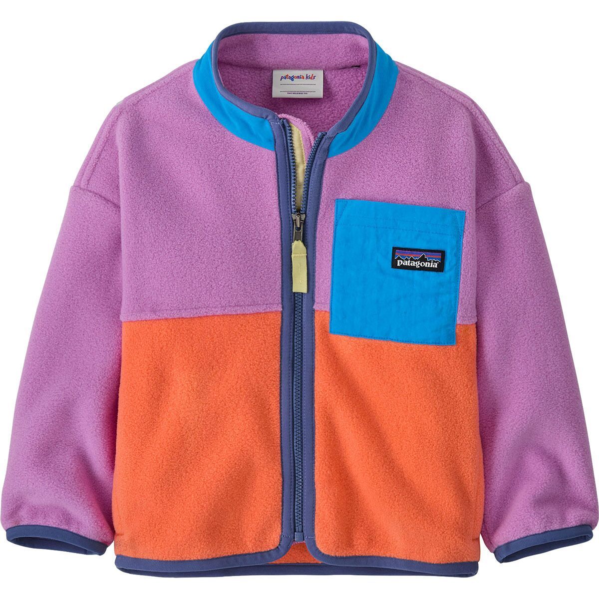 Image of Patagonia Synchilla Jacket - Infants' Brisk Purple, 12M